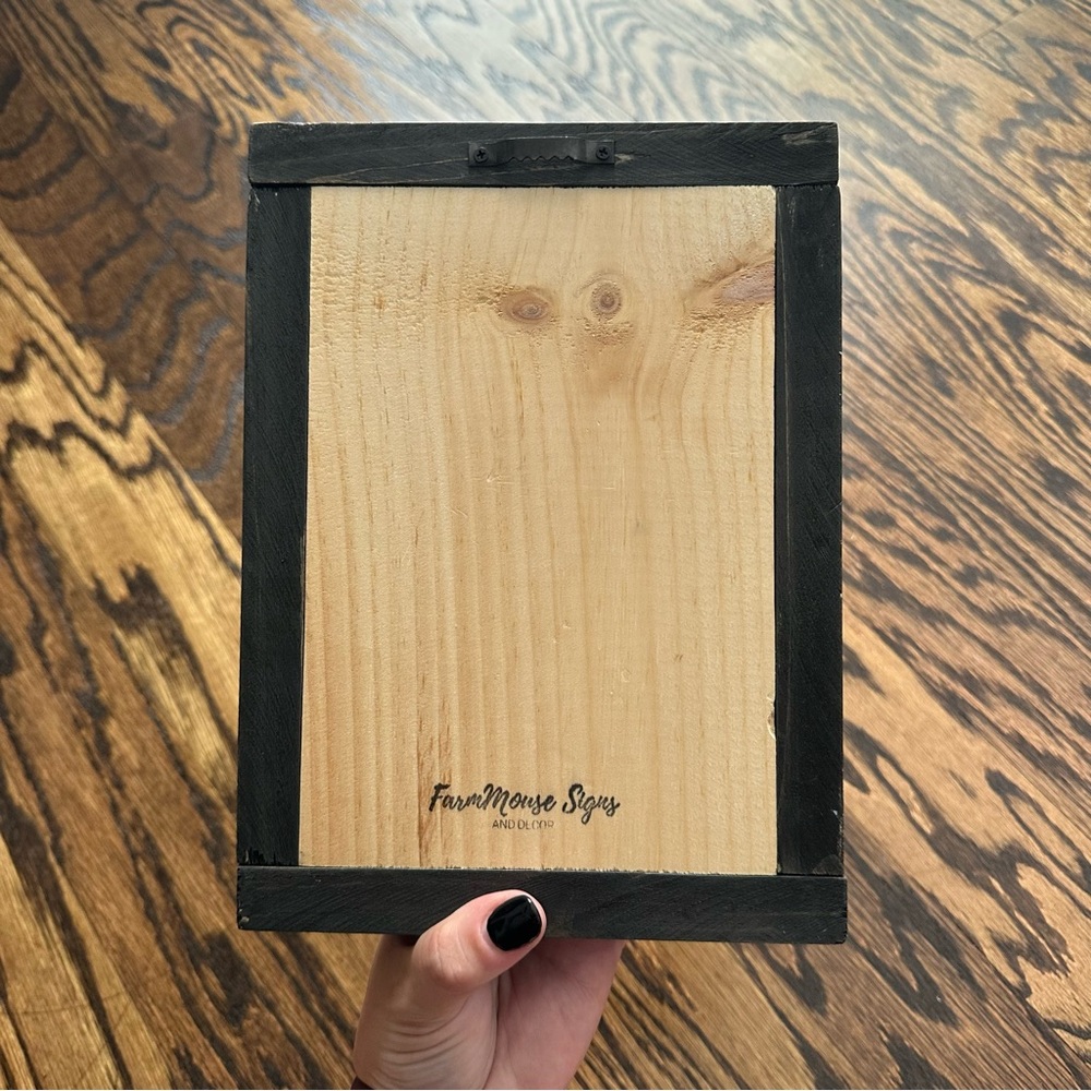 Handmade Wood Castle Sign - Picture 2 of 5